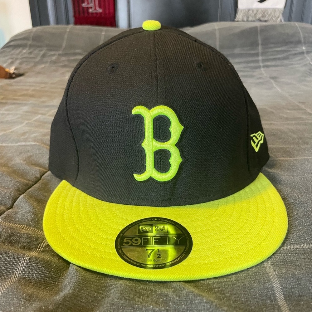 Boston Red Sox fitted hat 7 1/2